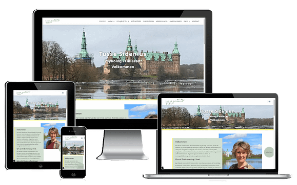 Psykolog Tusse Sidenius - Ny hjemmeside WordPress